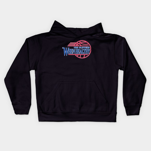 The L.A. Clippers (When Healthy) Kids Hoodie by dsuss